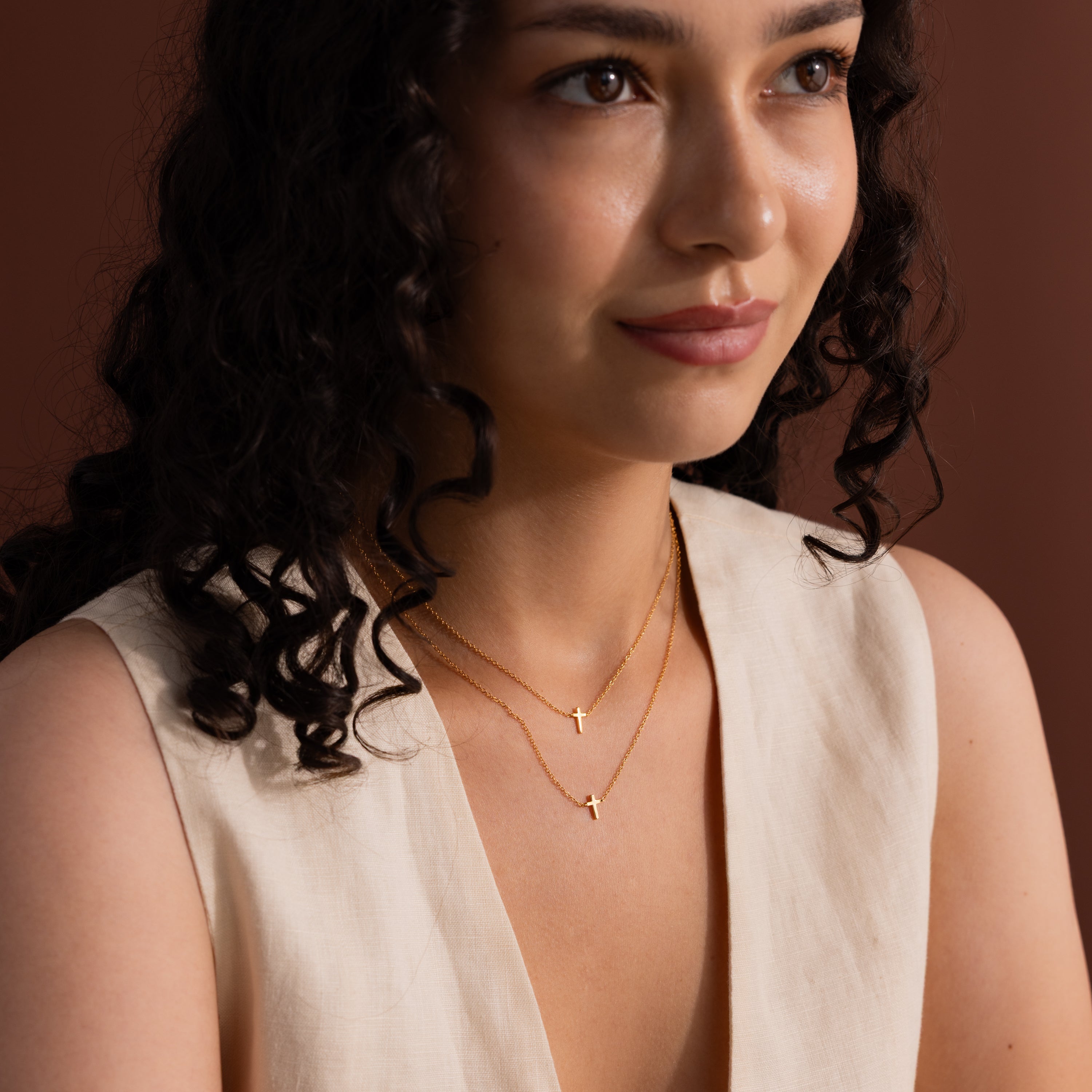 Dainty Cross Necklace