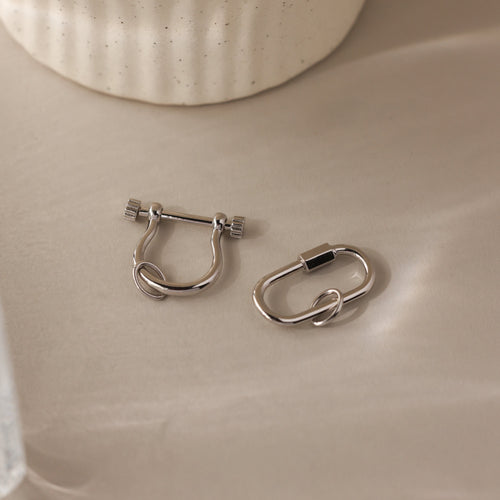 Bar & Carabiner Charm Set