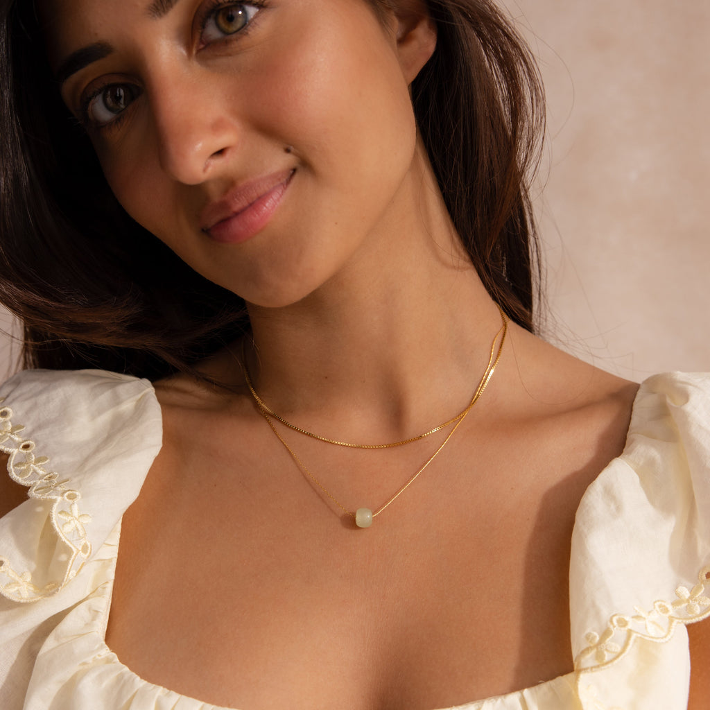 Jade Bead Necklace