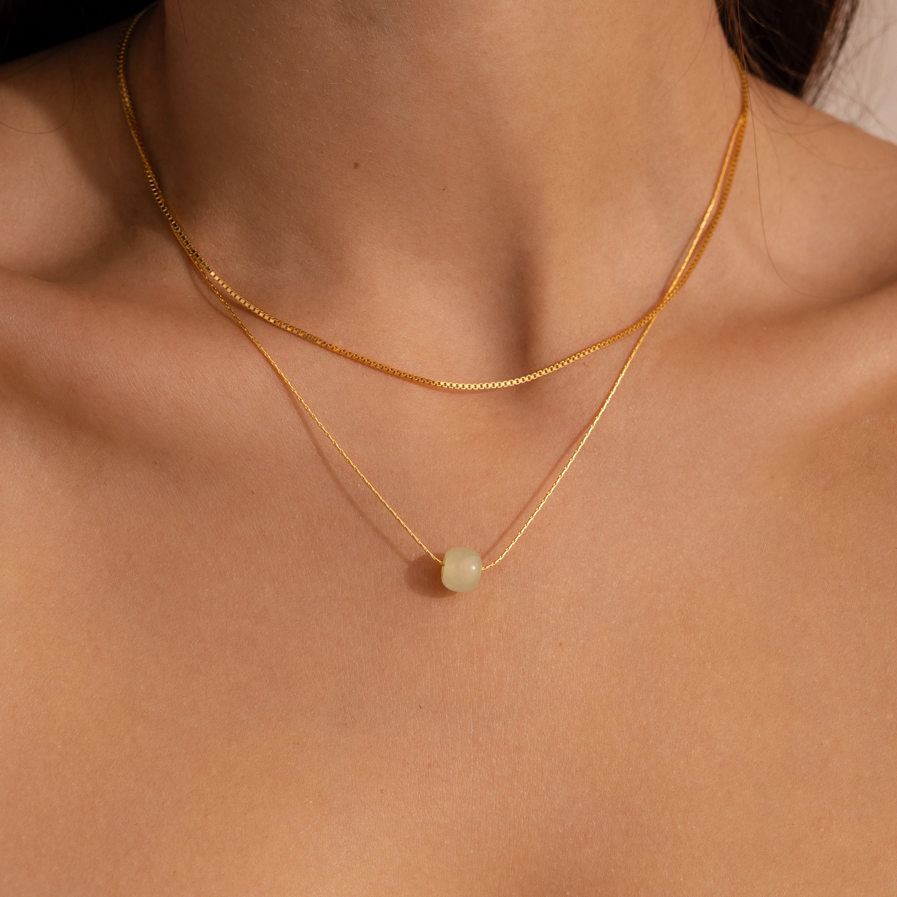 Jade Bead Necklace