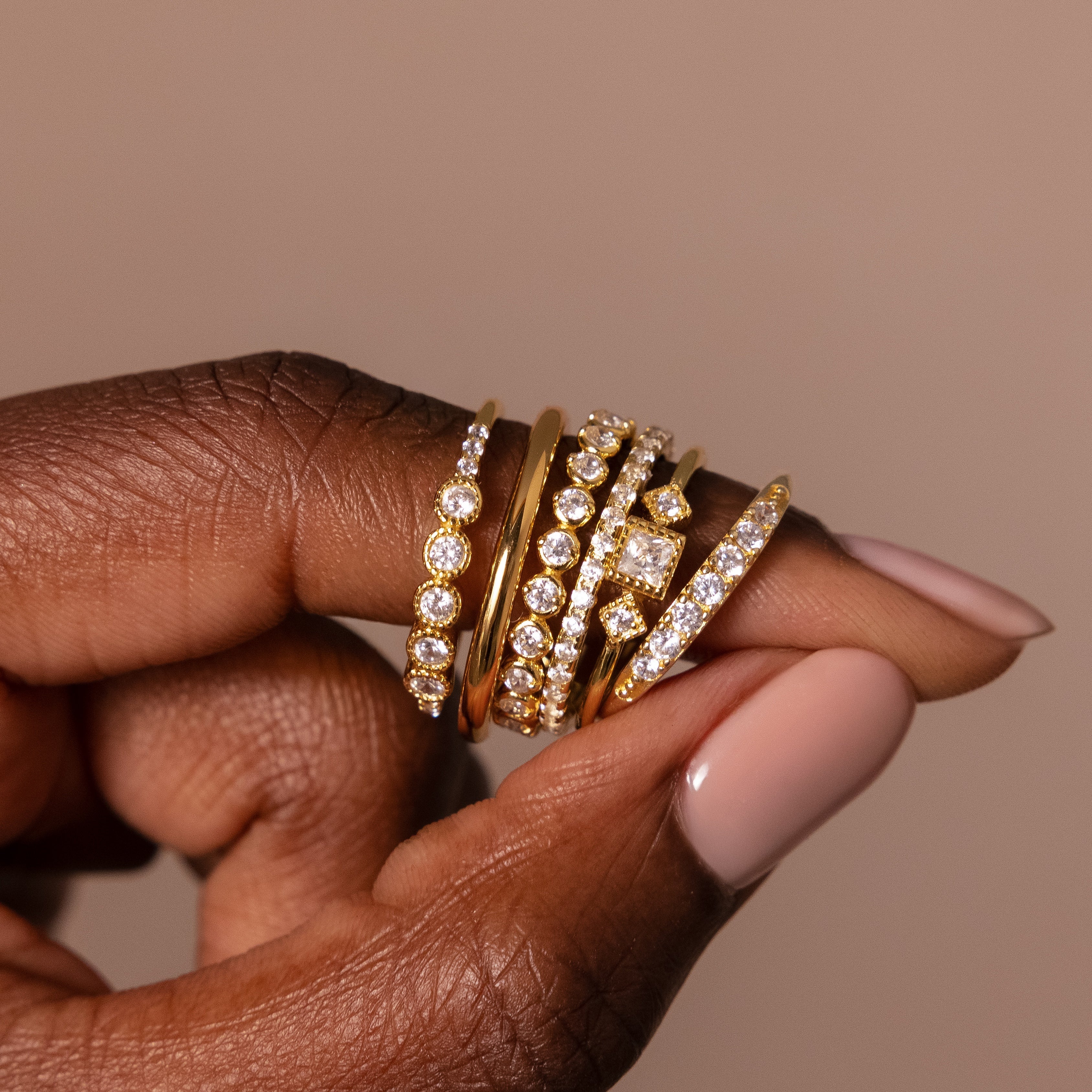 Art Deco Diamond Ring Set