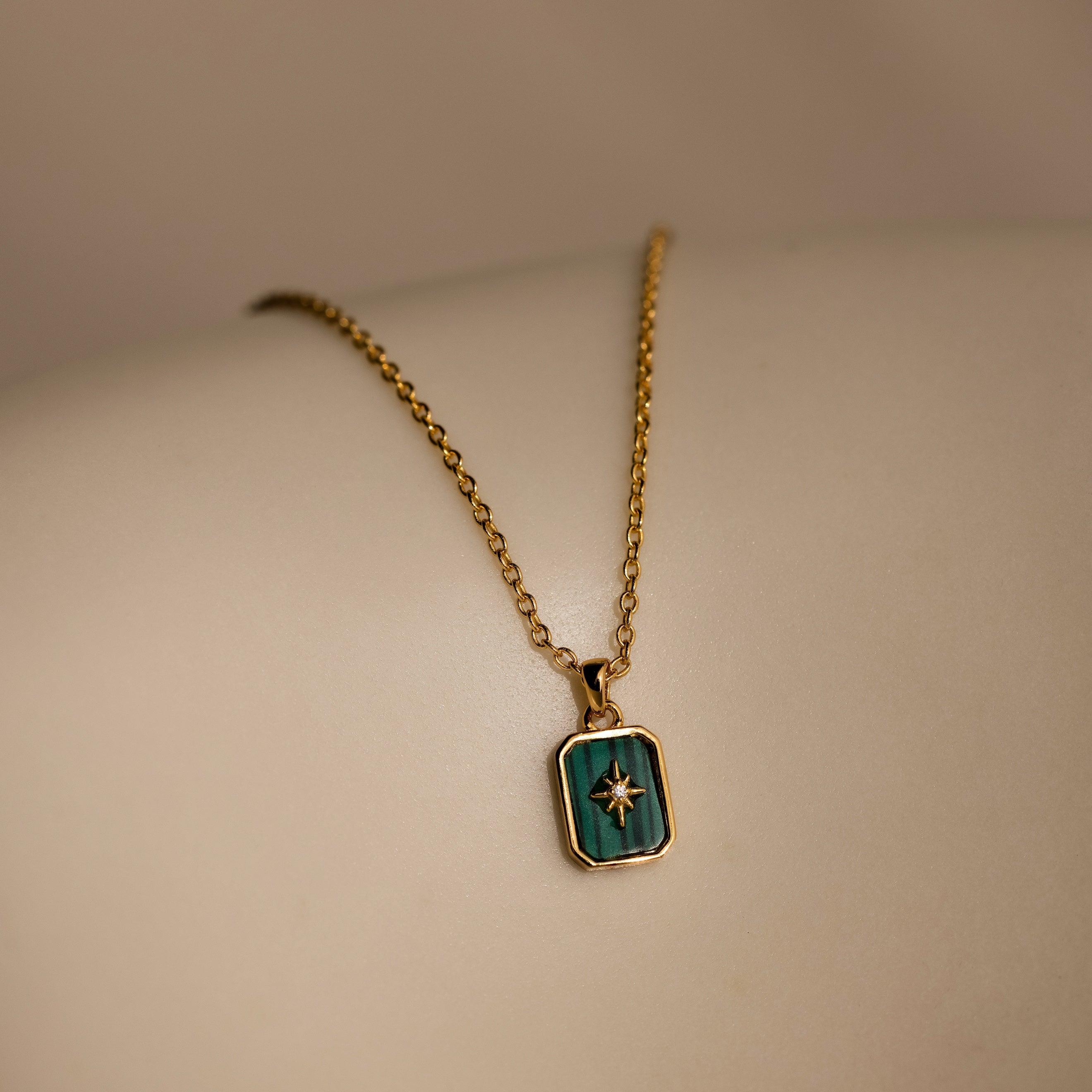 North Star Gemstone Necklace