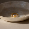 Moonstone Cluster Ring
