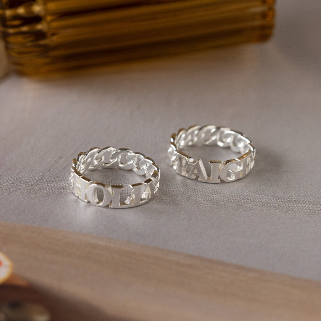 Newsletter Curb Name Ring