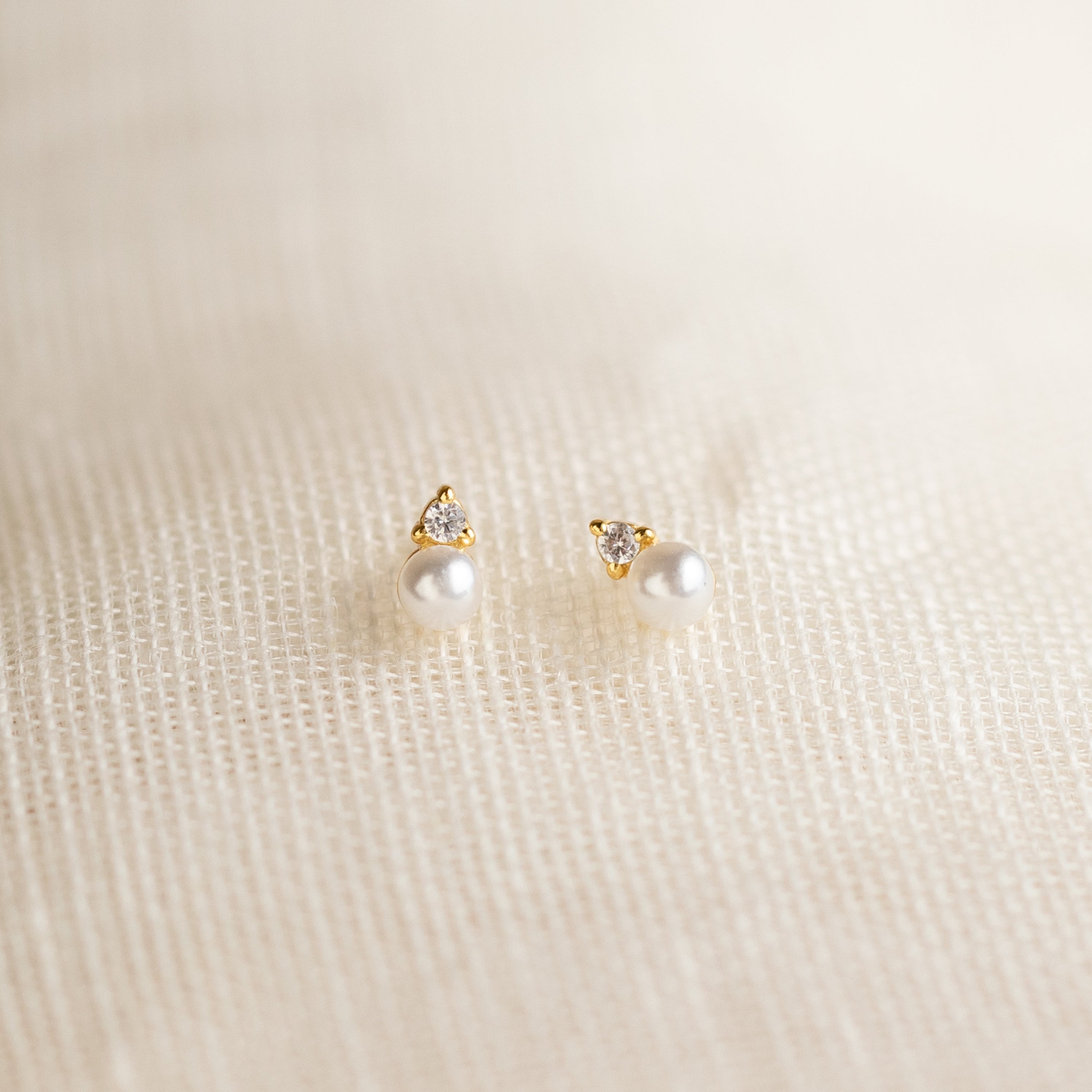 Raindrop Birthstone Studs