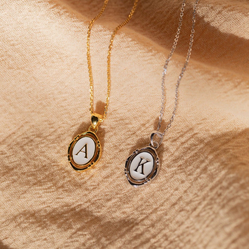 Initial Pendant Necklace