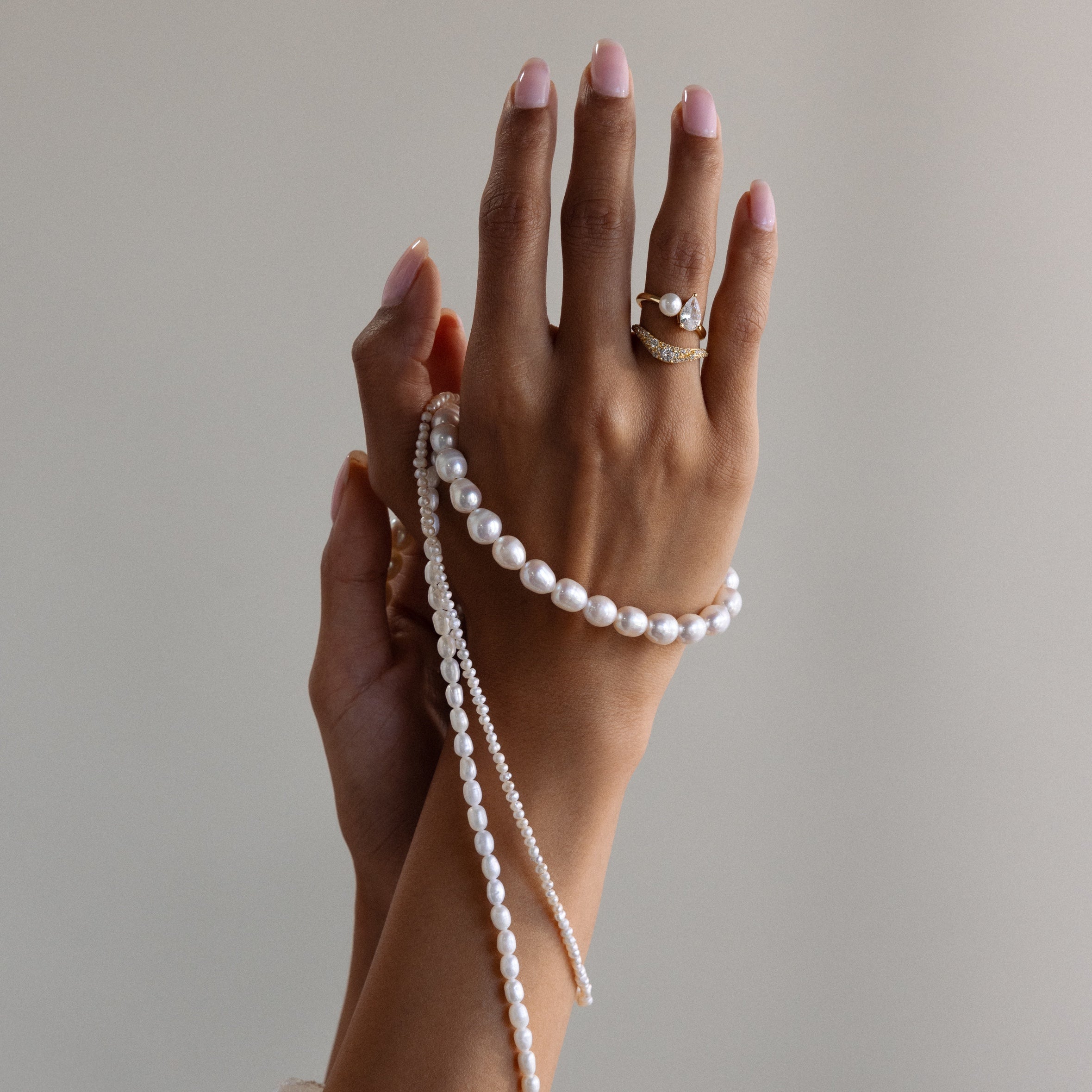 Summer Pearl Beaded Necklace