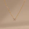 Diamond Bow Necklace