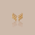 Diamond Raindrop Studs