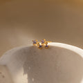 Birthstone Drop Studs