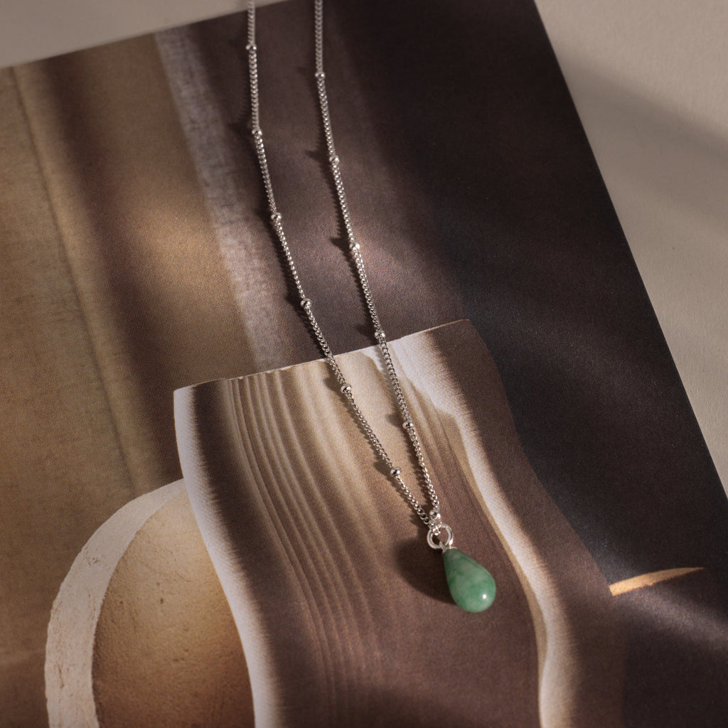 Jade Drop Necklace