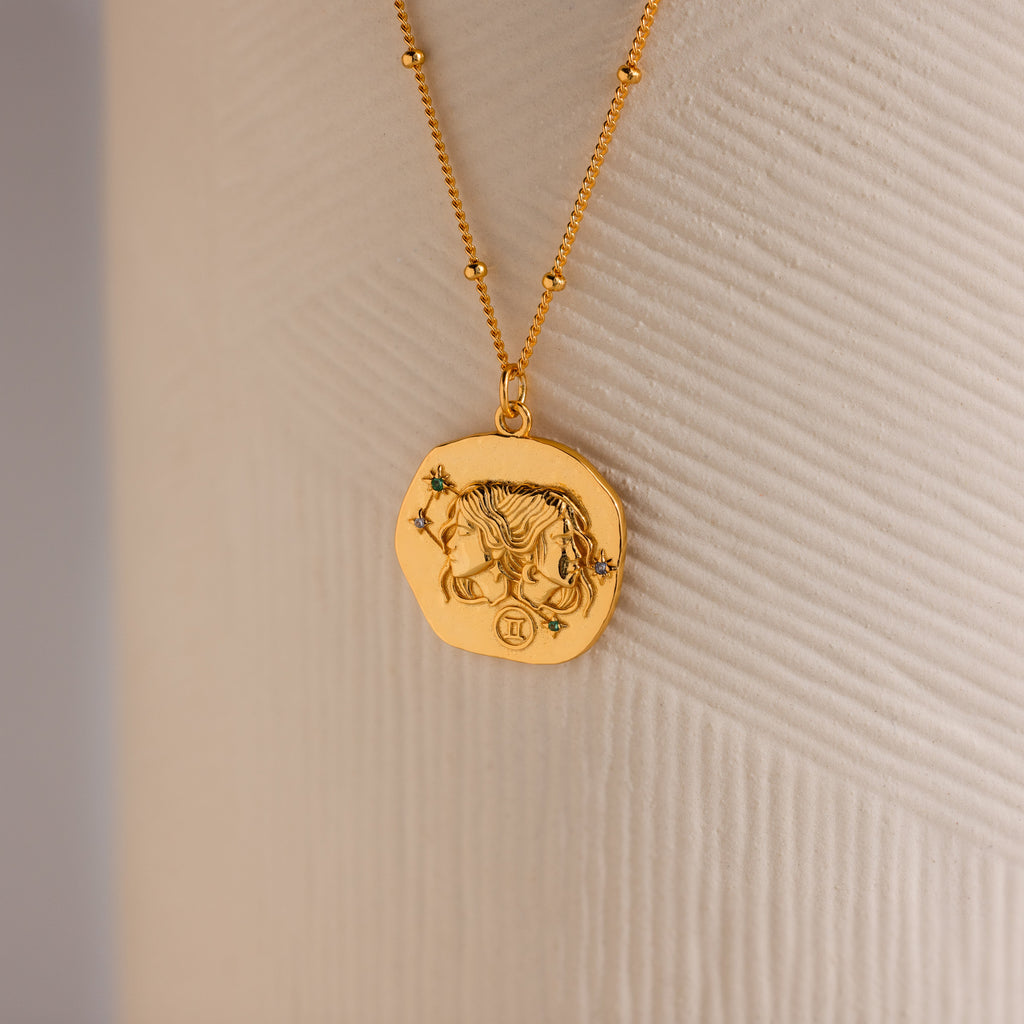 Zodiac Coin Necklace