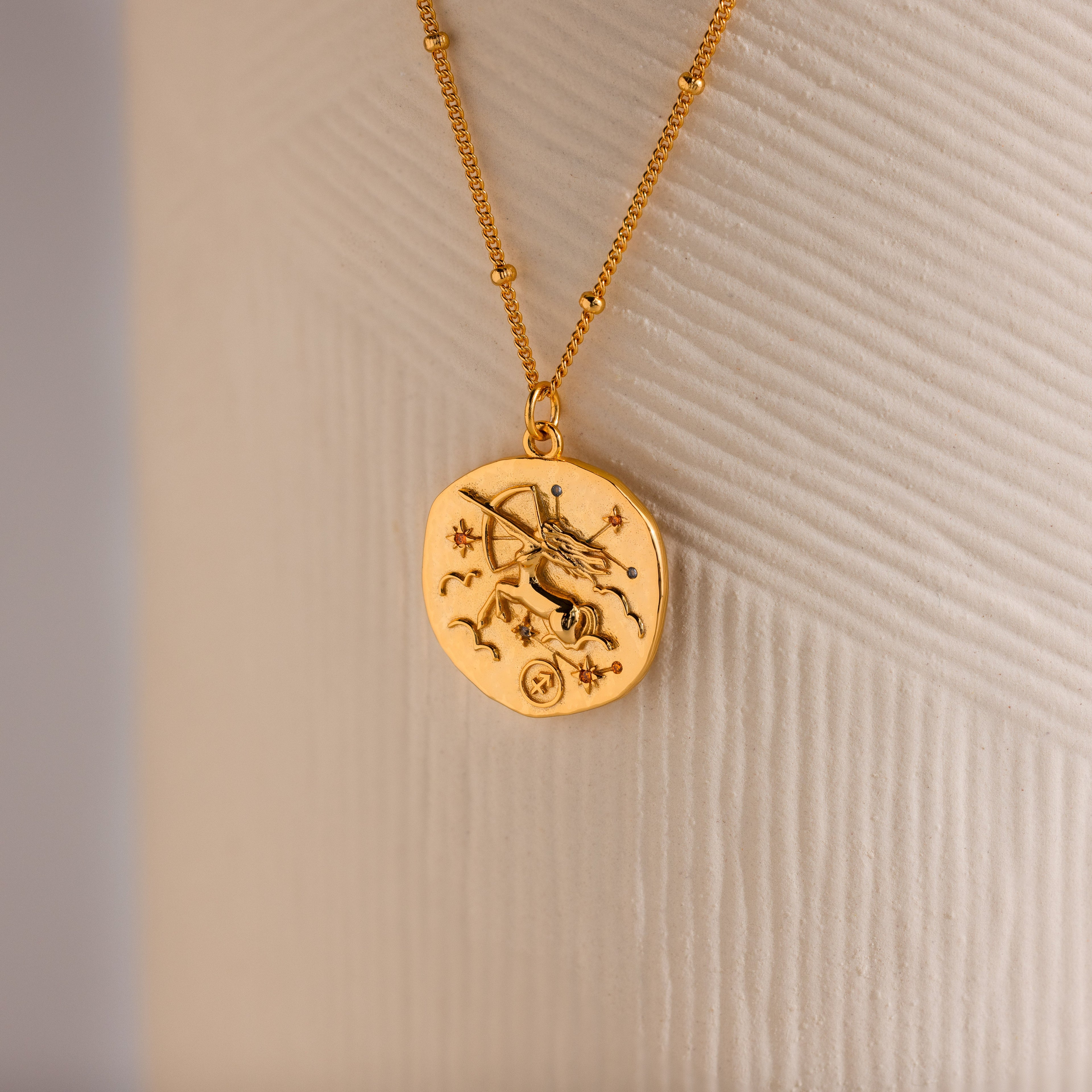 Zodiac Coin Necklace
