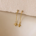 Starburst Drop Studs