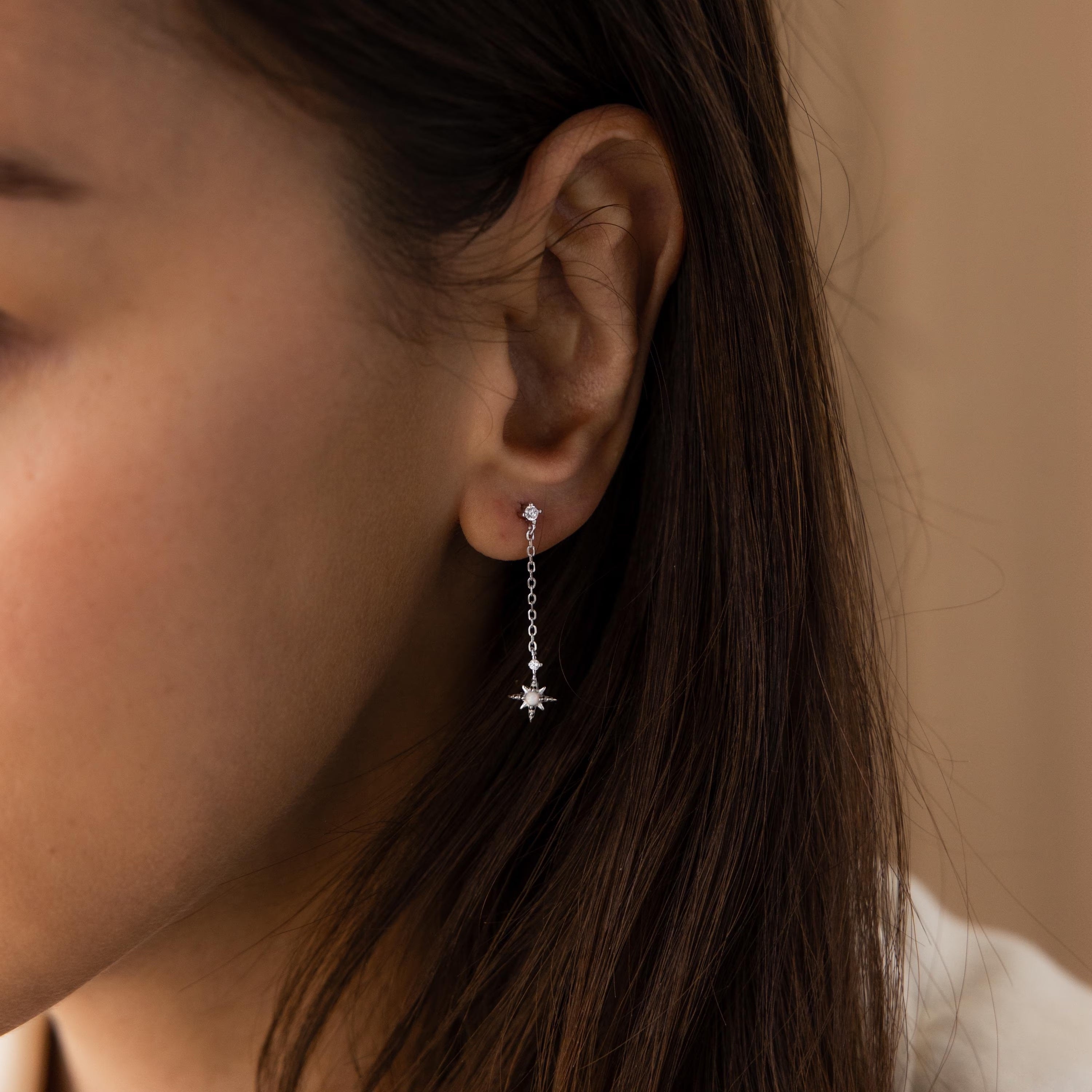 Starburst Drop Studs