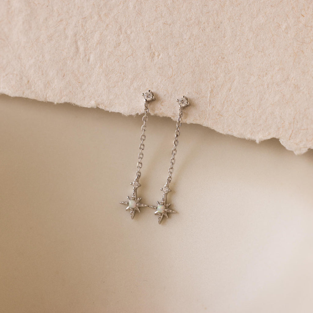 Starburst Drop Studs