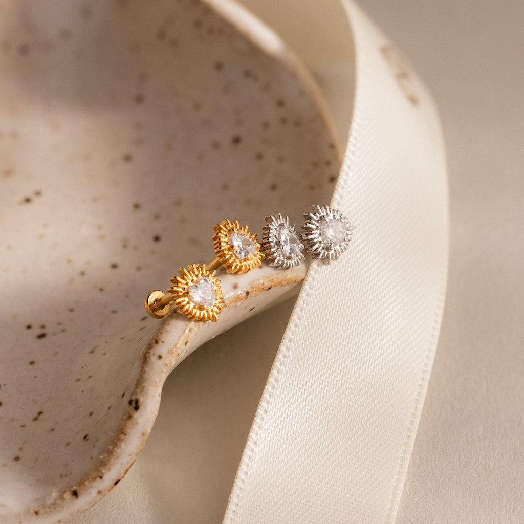 Sacred Heart Flatback Studs