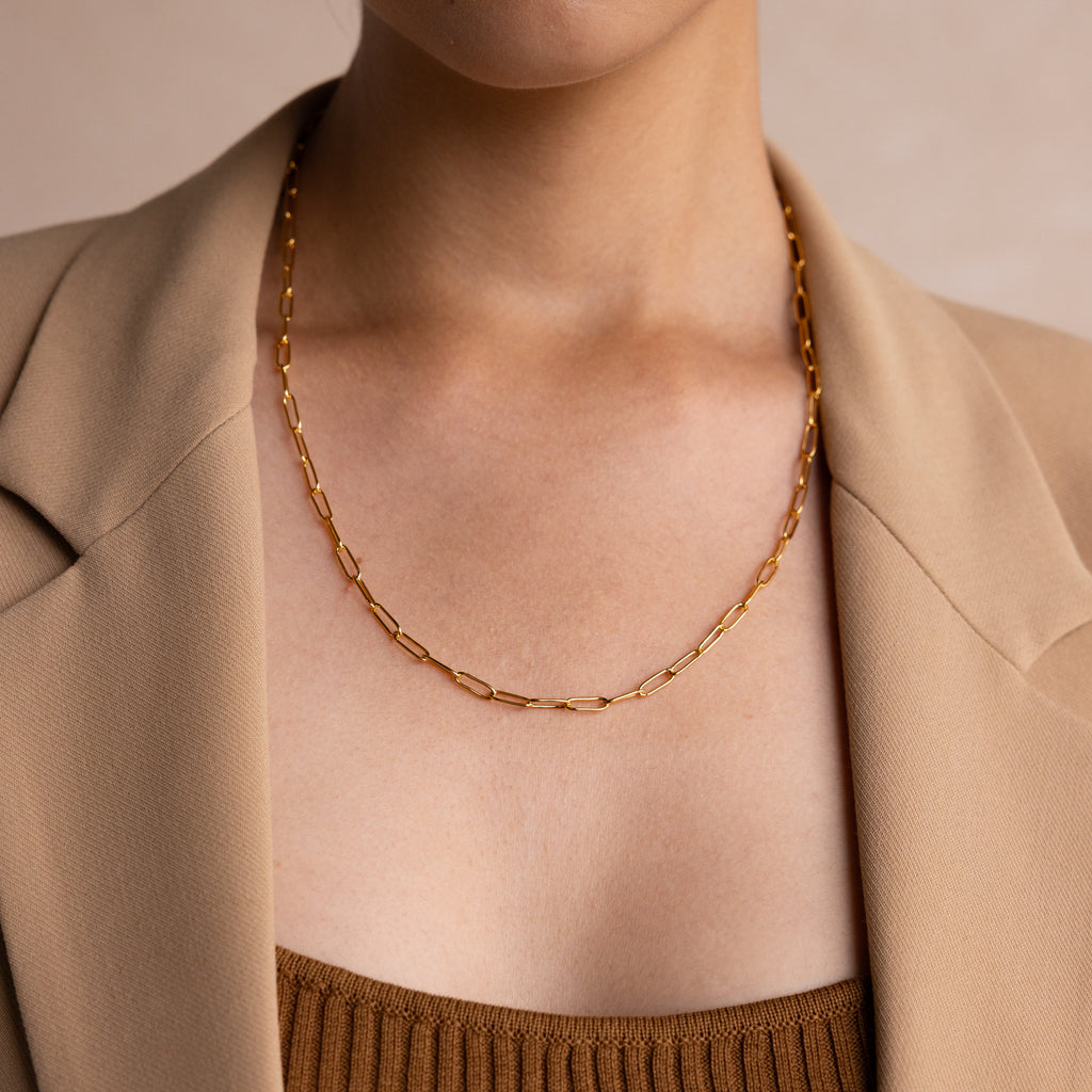 Paperclip Chain Necklace