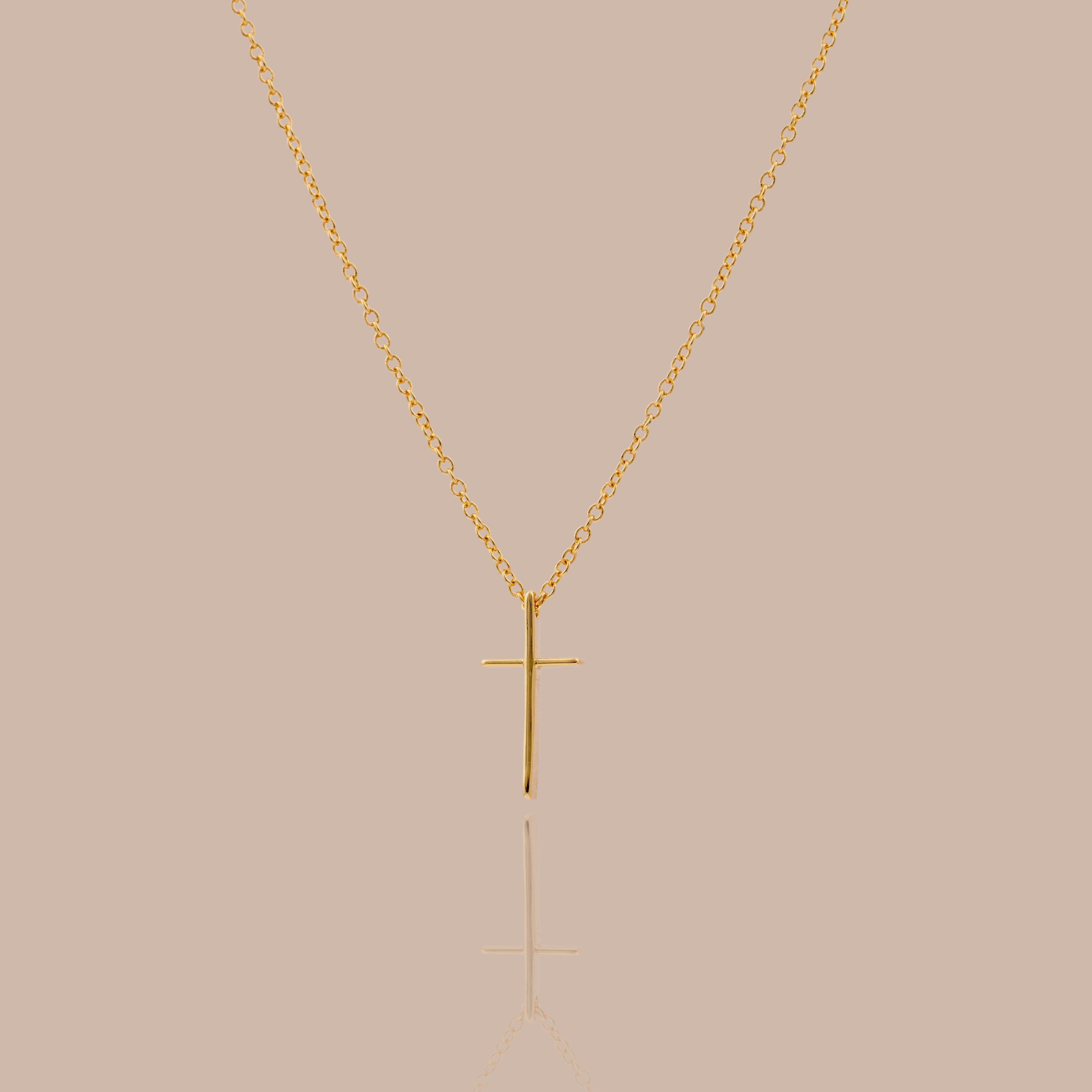 Skinny Cross Necklace
