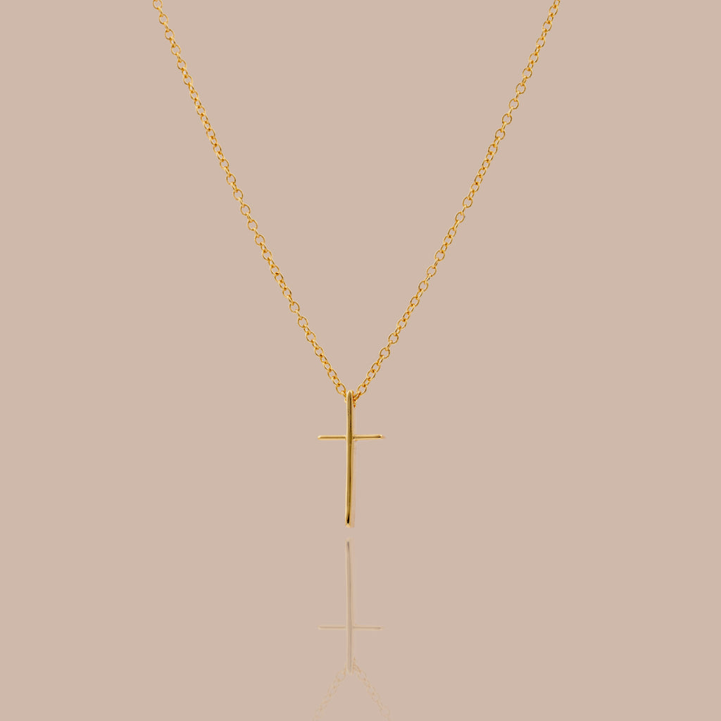 Skinny Cross Necklace