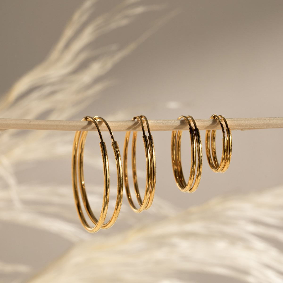 Thin Hoops Set