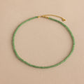 Tiny Aventurine Choker Necklace