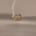 Half Pave Huggies