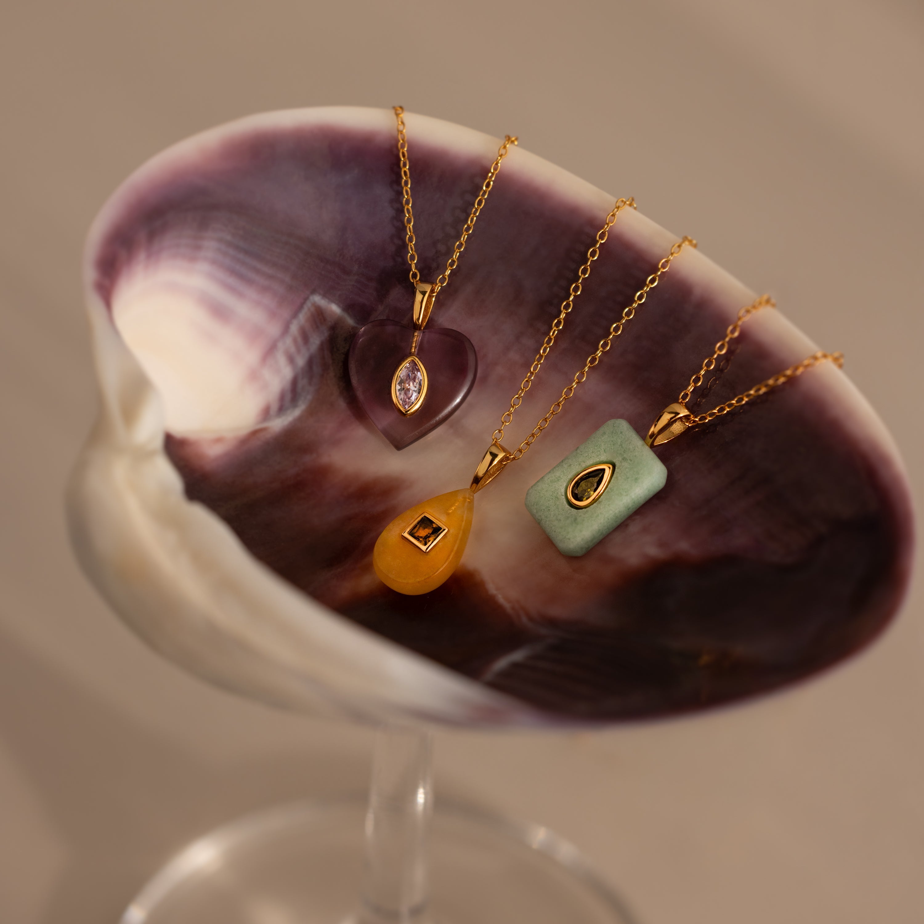 Birthstone Crystal Necklace