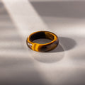 Skinny Tiger's Eye Ring