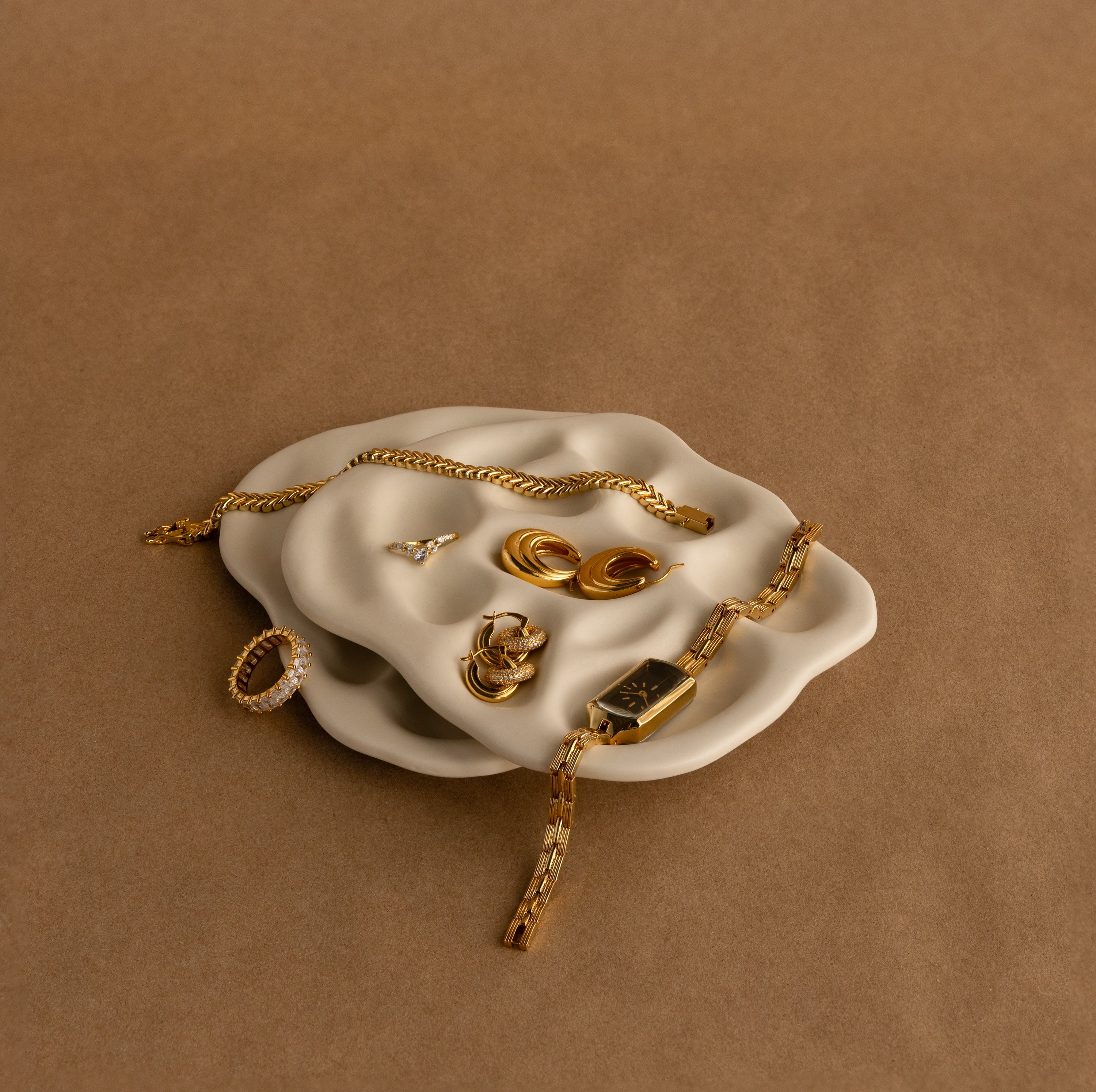 Mini Organic Treasure Trove Jewelry Dish