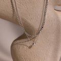 Zina Necklace in Silver