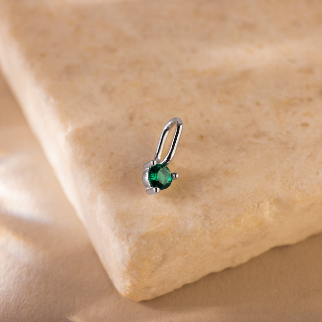Dainty Birthstone Charm
