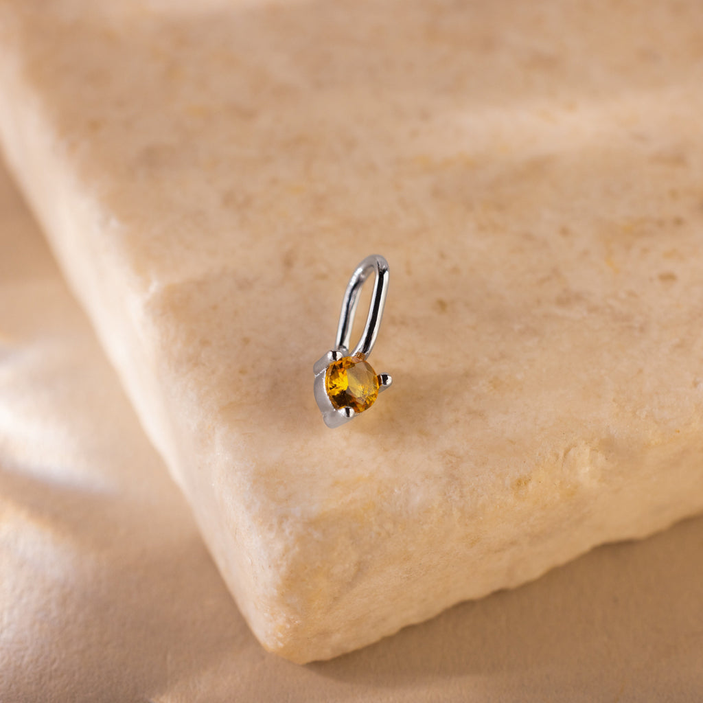 Dainty Birthstone Charm