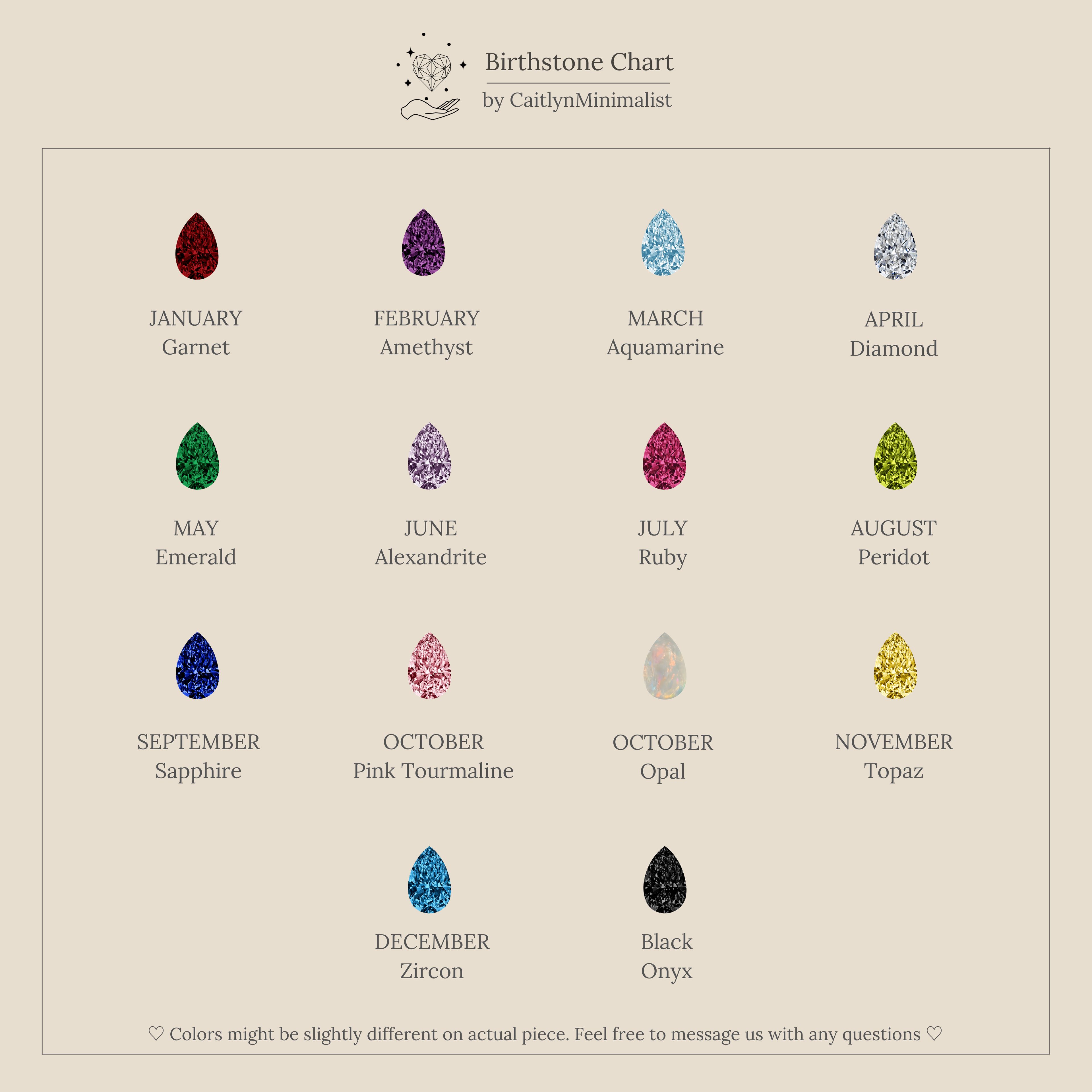 Toi et Moi Birthstone Ring