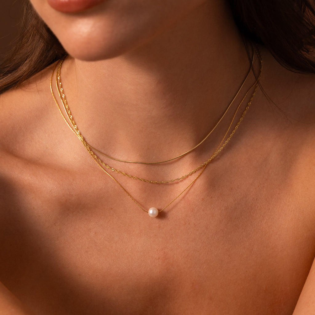 Pearl Dot Necklace