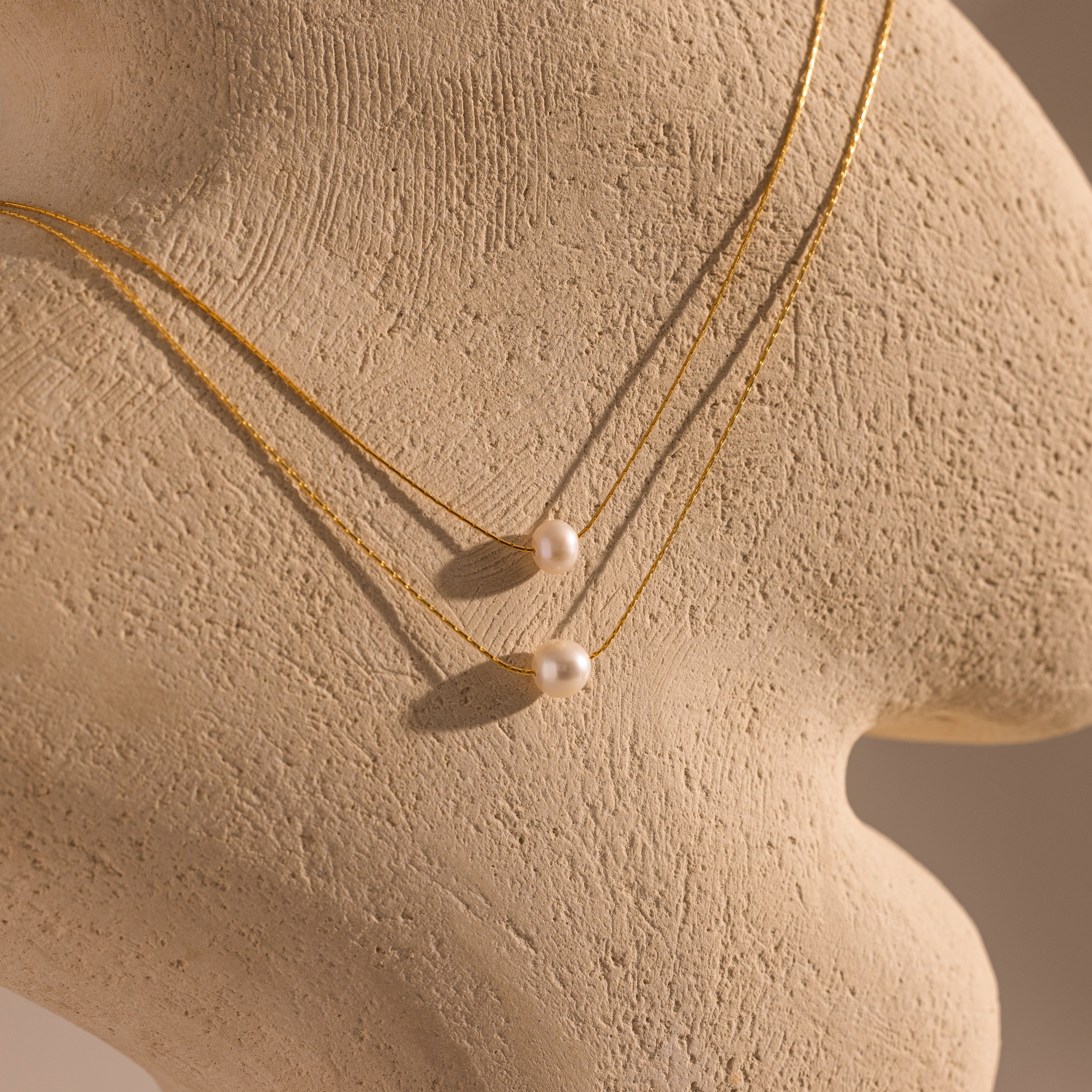 Tiny Pearl Dot Necklace