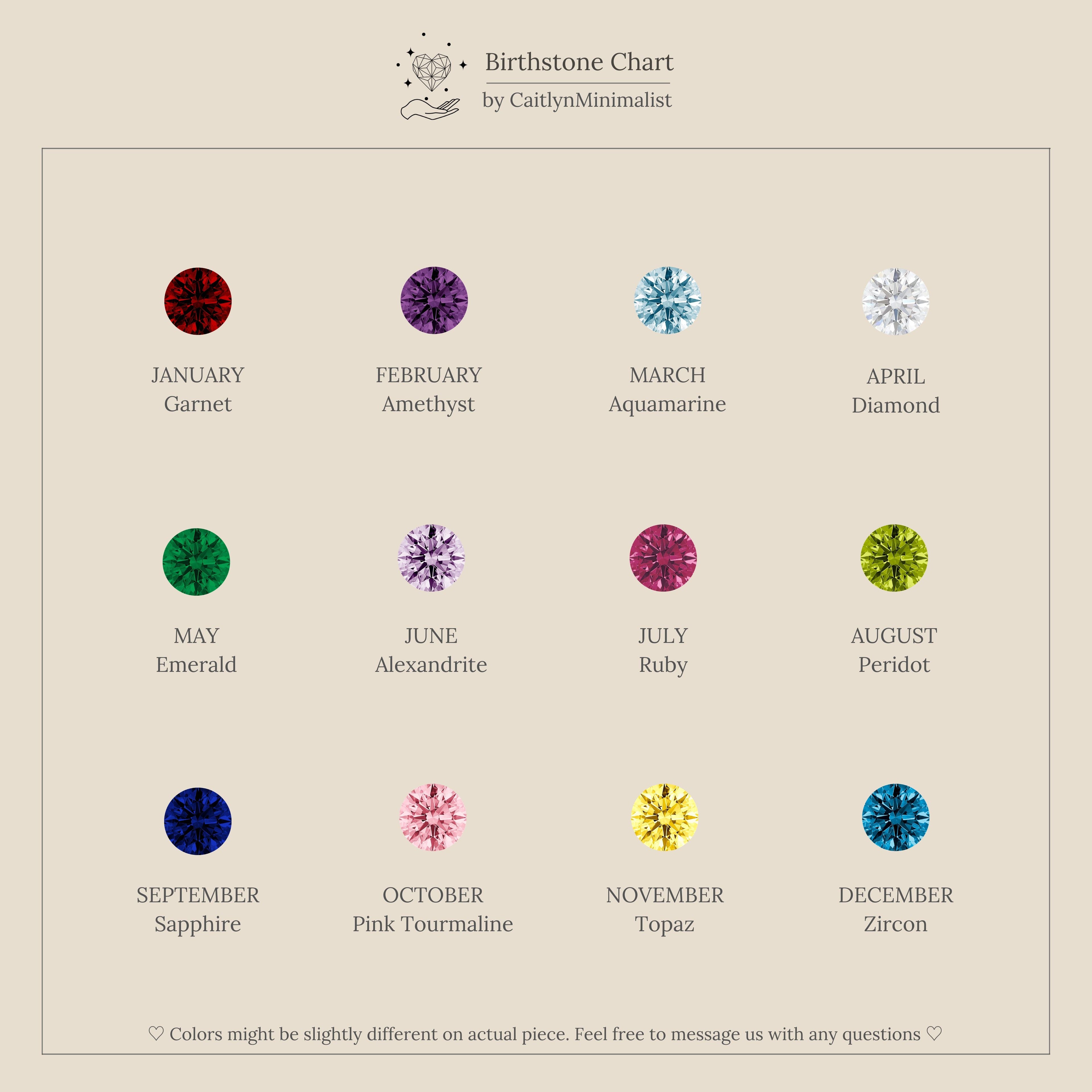 Vera Pave Birthstone Huggies