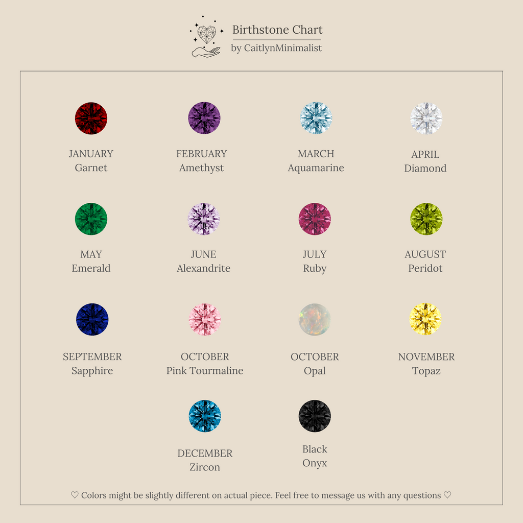Mini Toi et Moi Birthstone Ring