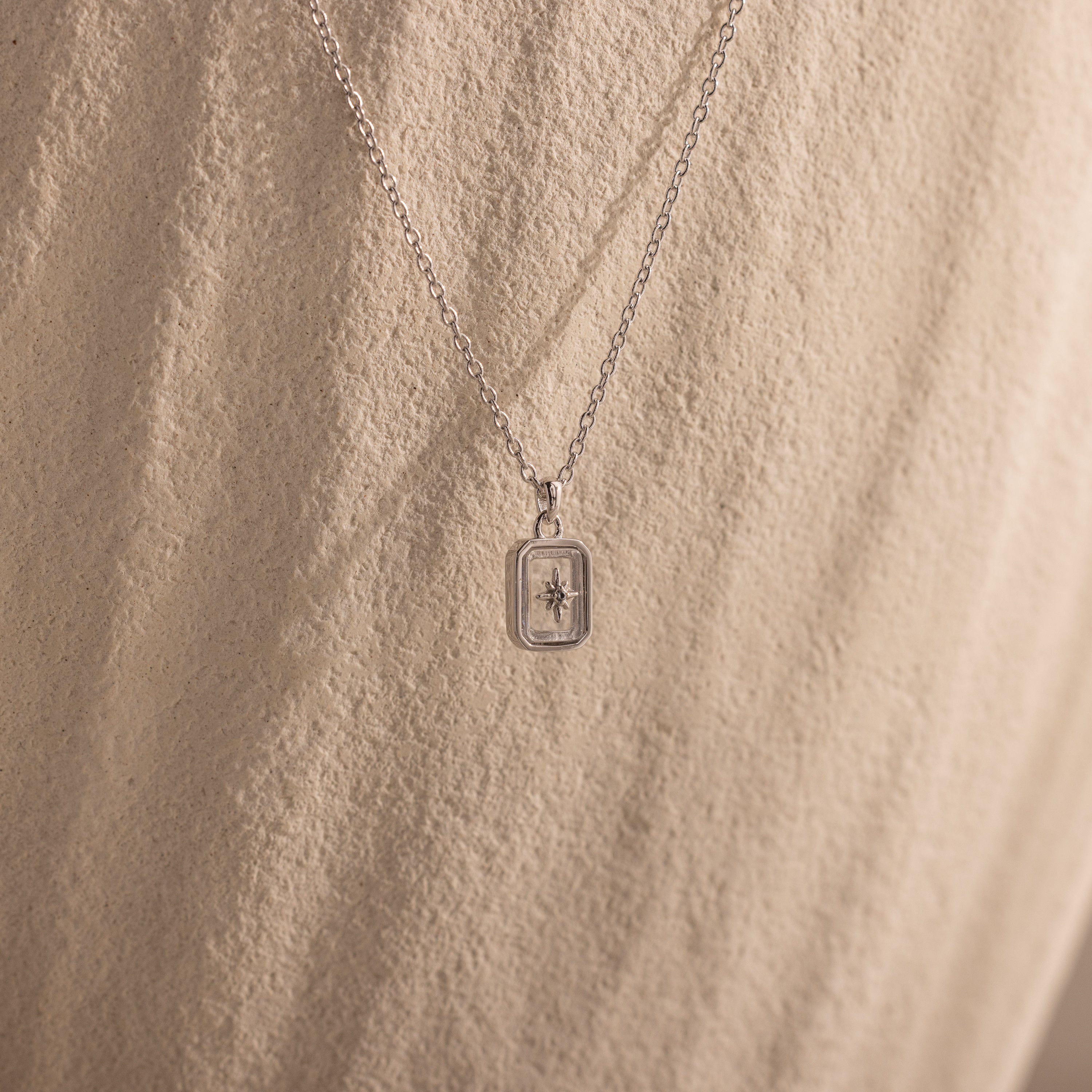North Star Birthstone Necklace