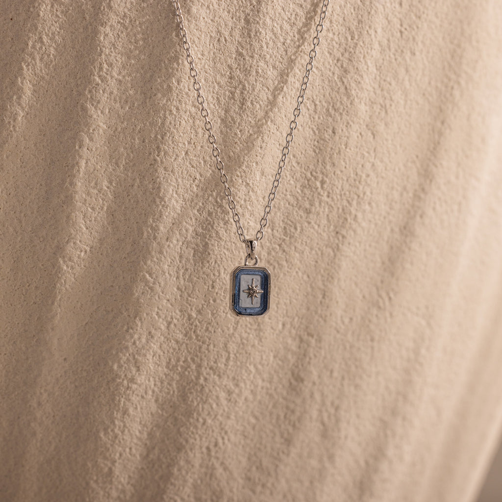 North Star Birthstone Necklace