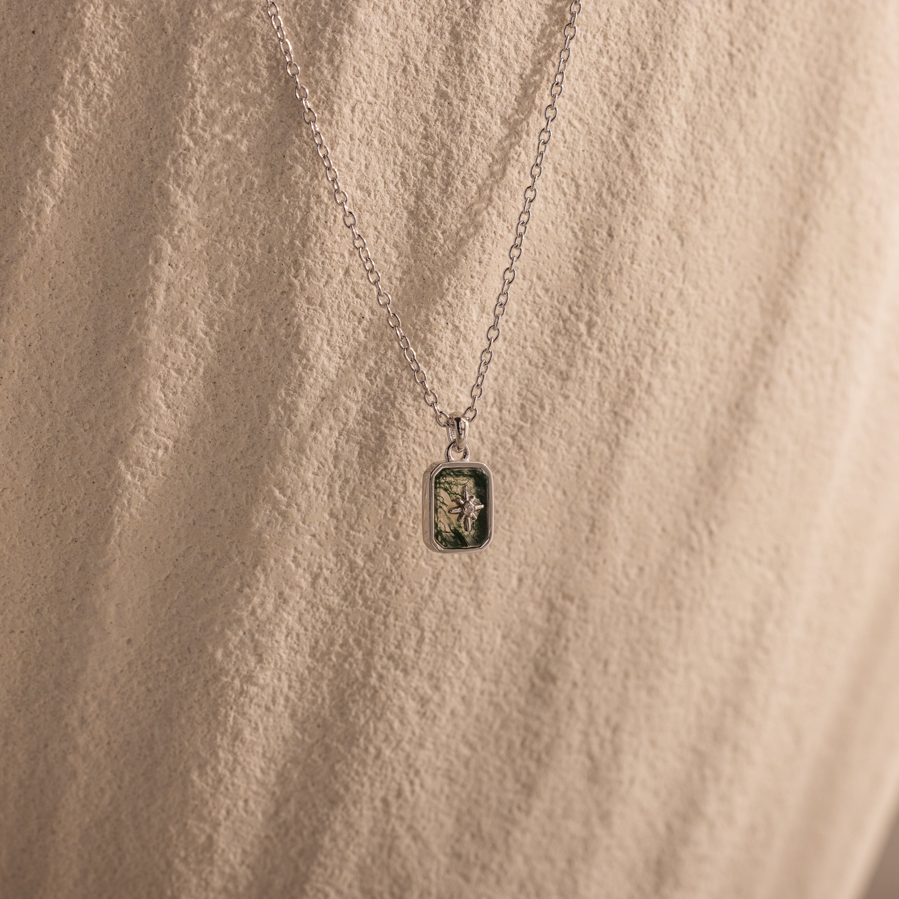 North Star Gemstone Necklace