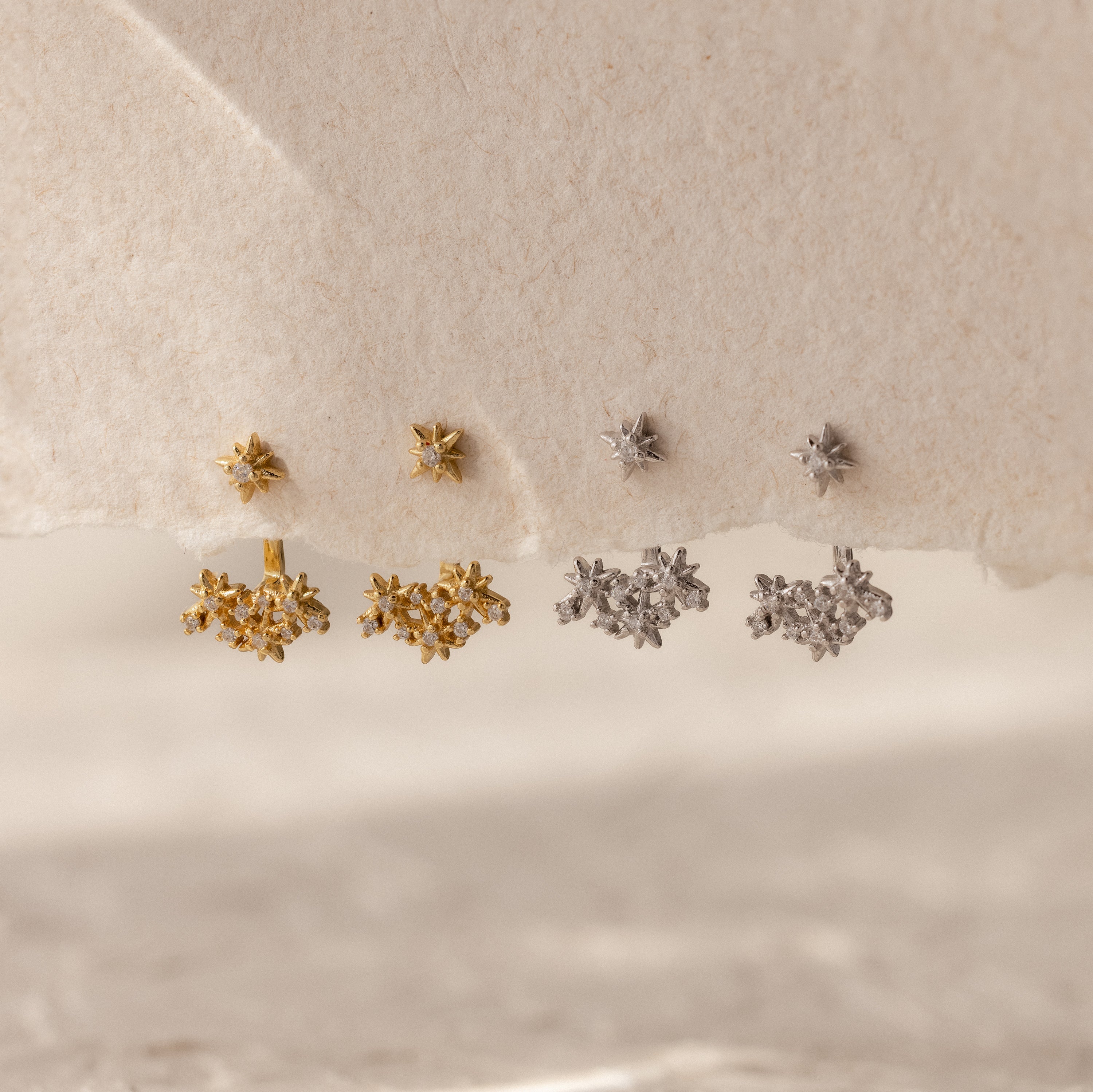 Starburst Cluster Ear Jackets