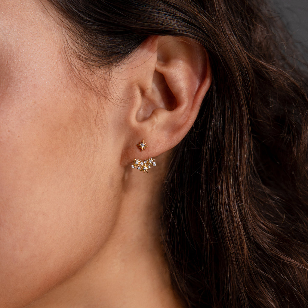 Starburst Cluster Ear Jackets