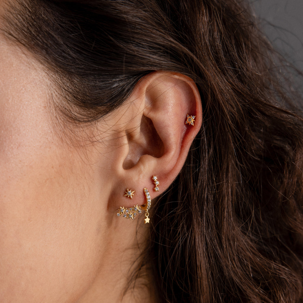 Starburst Cluster Ear Jackets