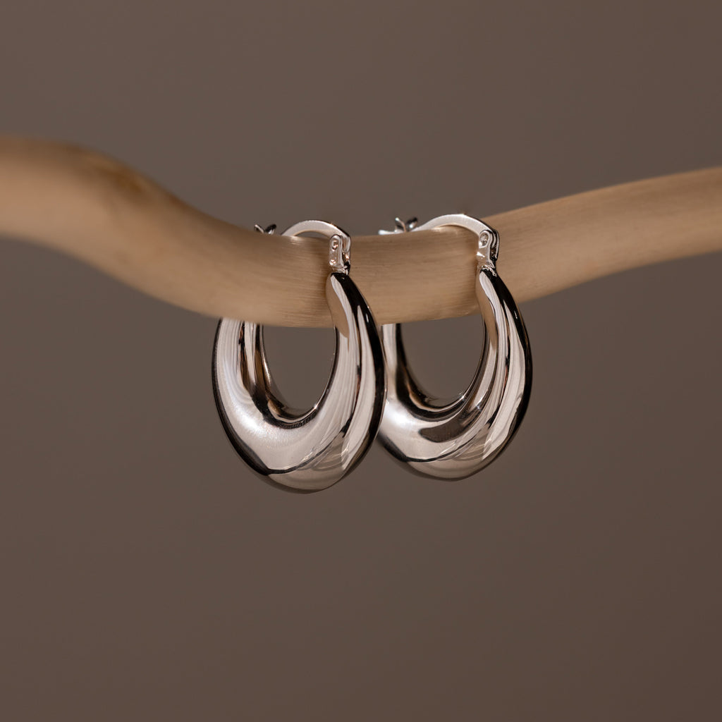 Sculpted Hoops