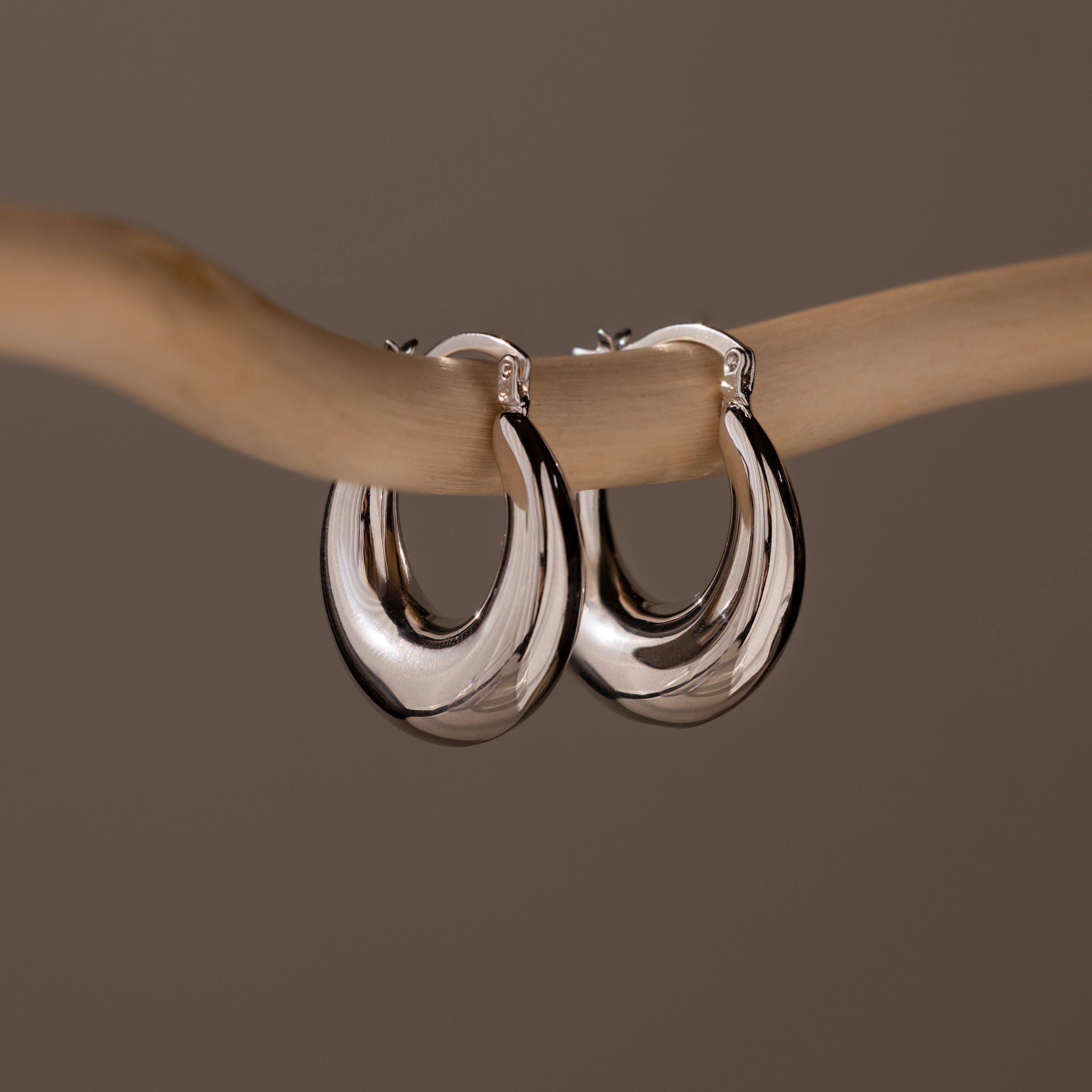 Sculpted Hoops