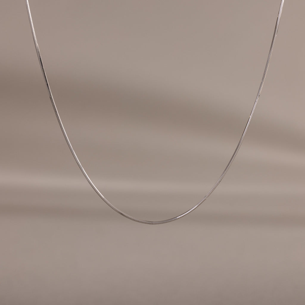 Dainty Herringbone Necklace