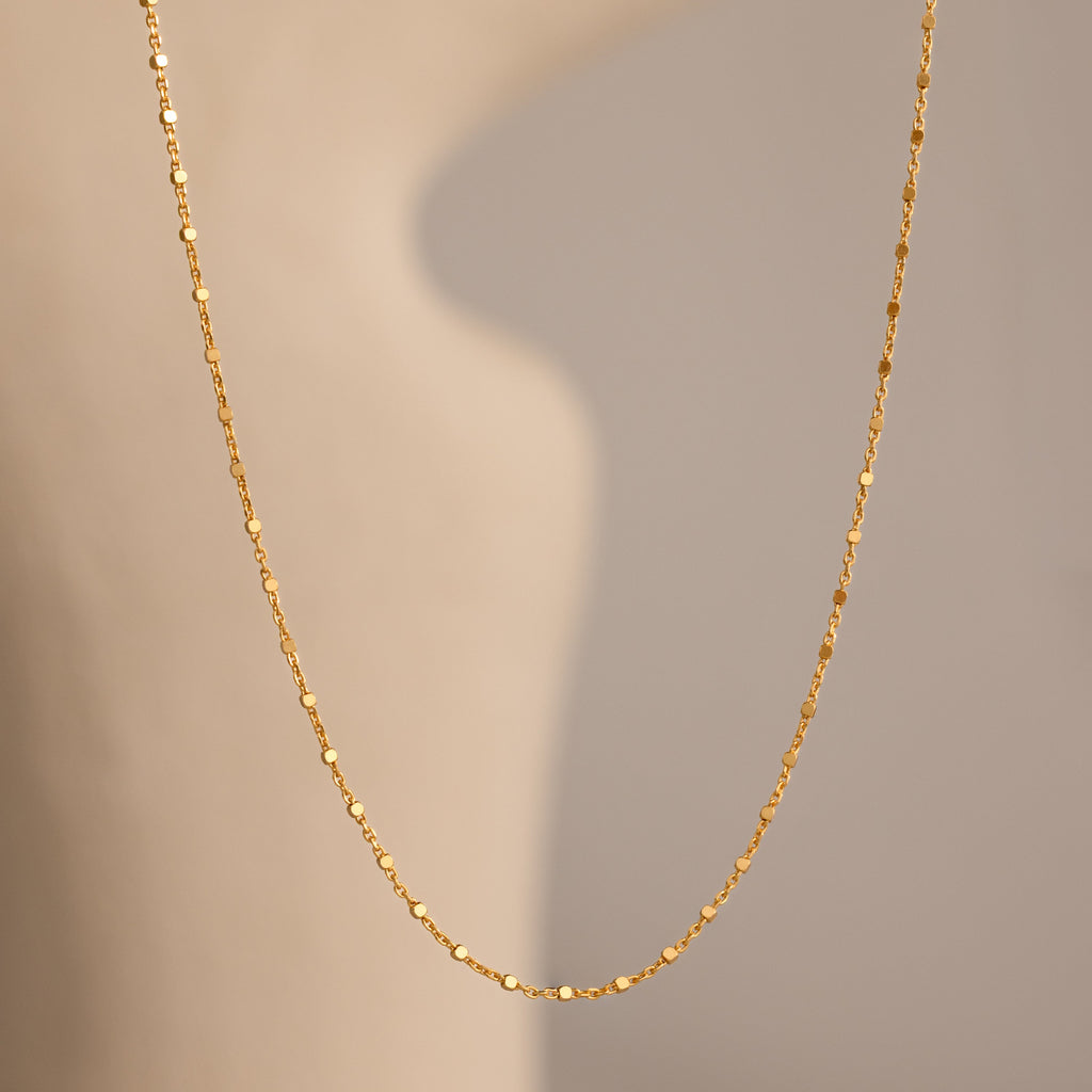 Dot Station Necklace