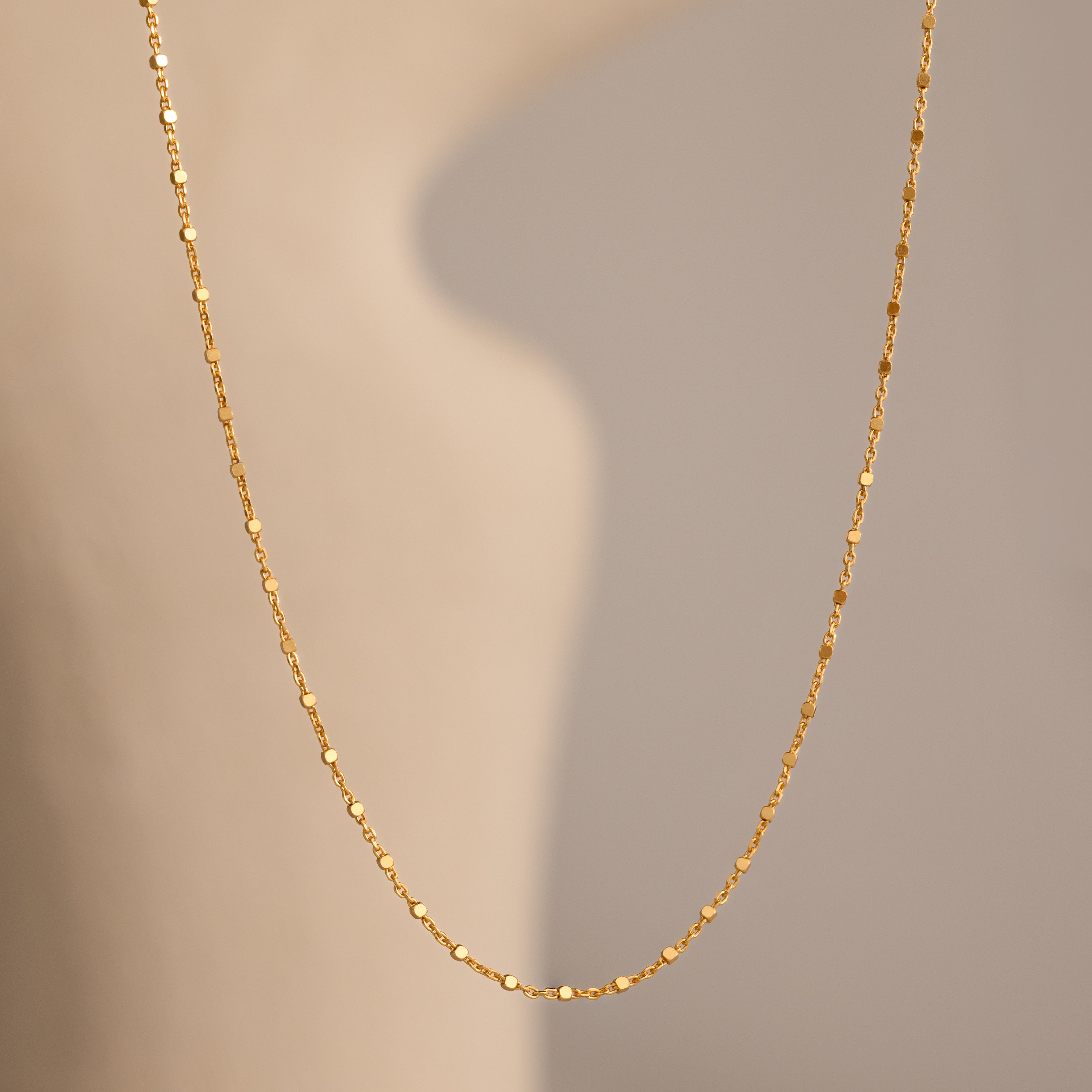 Dot Station Necklace