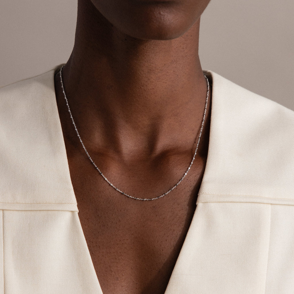 Dot Station Necklace